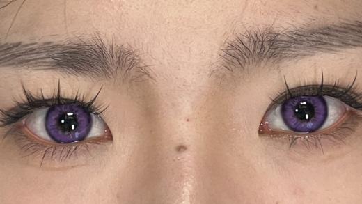 Jellydoll 半年抛 鬼马少女 14.2mm 紫 拍下即为一副两片 商品图4