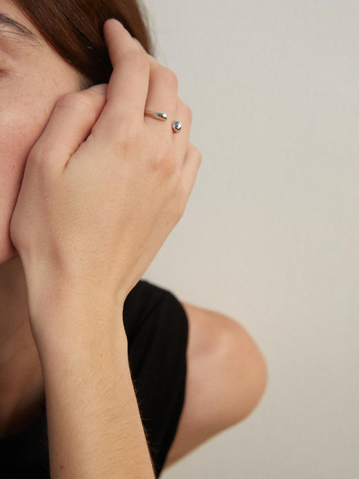 ABOAB｜HUG Ring [ 开口戒指  银 / 金 ]【SURROUND】 商品图1