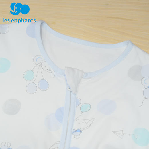 丽婴房-寝具类（春）F2分腿睡袋不夹棉6_浅蓝 商品图1