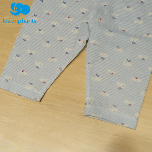 丽婴房-内衣类（夏）D0套装天蓝 商品图3