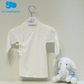 丽婴房内衣六条带上衣（N1清凉树叶天丝）01611010918