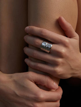 ABOAB｜THREAD Ring [ 开口戒指  银 ]【SURROUND】