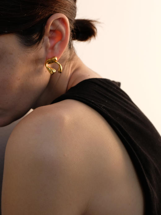 ABOAB｜HUG Earrings[ 耳钉  金 / 银 ]【SURROUND】 商品图0