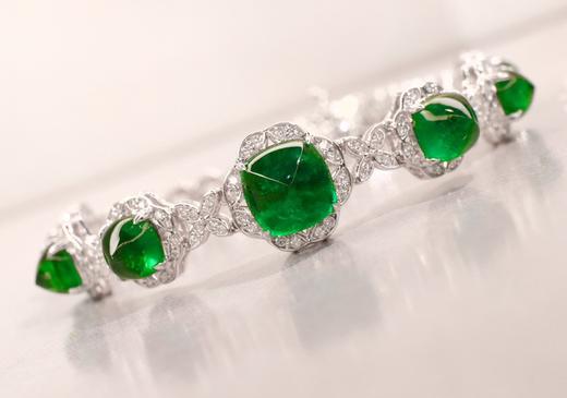 10.5ct 祖母绿手链 商品图1