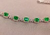 3.36ct 祖母绿手链 商品缩略图0