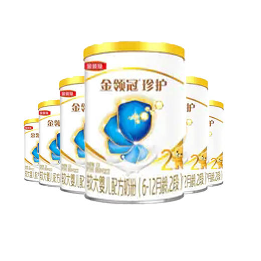 【整箱6罐】伊利金领冠珍护2段较大婴儿配方奶粉800g/YIL-632513 商品图0