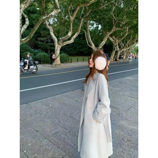 现货【都柏林 Berlin】升级定制面料！热力感大翻领双面羊驼大衣 商品图1