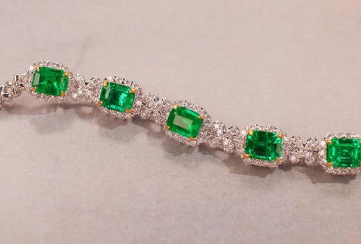 3.36ct 祖母绿手链 商品图2