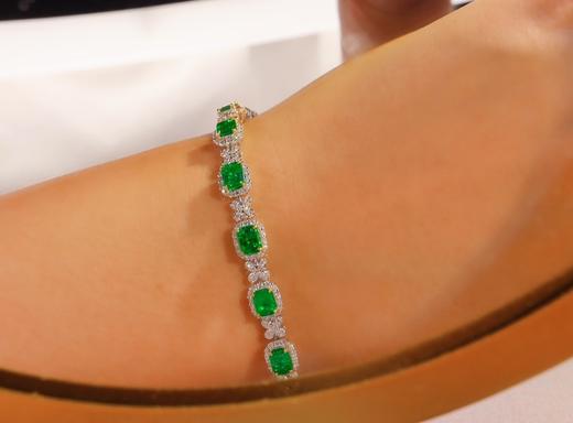 3.36ct 祖母绿手链 商品图5