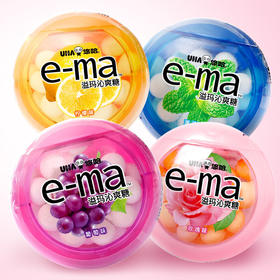 溢玛葡萄味/柠檬味/薄荷味/玫瑰味爽喉糖33g 多层乐趣的润喉糖 063551/063552/063553/063928