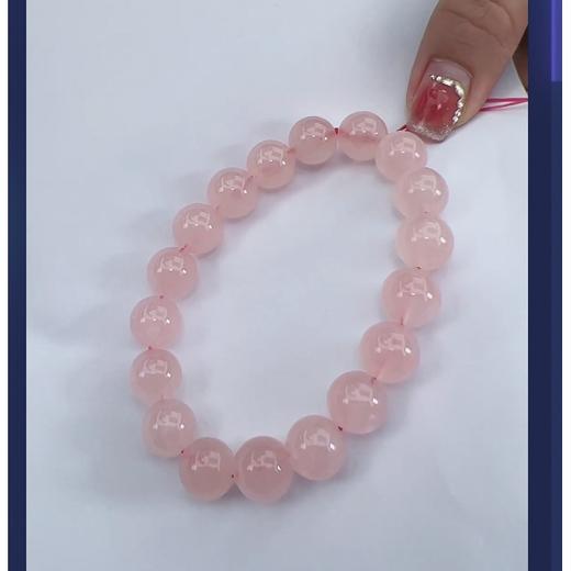 水晶手串-玉美人菲菲#西柚粉水晶手串 商品图0