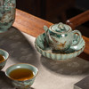 问鼎汝瓷鼎峰系列天青老款精工菊瓣干泡盘（花晨月夕）（缺货）天青老款精工德丰壶（花晨月夕） 商品缩略图2