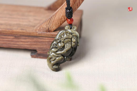 金曜石貔貅吊坠 商品图3