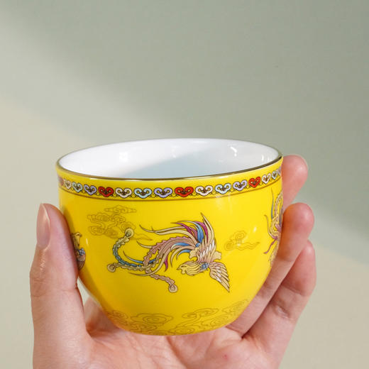 中国之家打造 中华九龙杯 龙凤呈祥对杯 亮相2024巴黎奥运会 商品图4