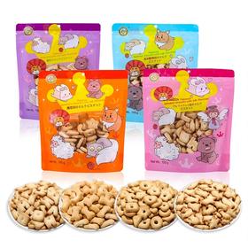 泰国马卡兰骨头形/几何形/字母形牛奶味饼干100g 多种造型童趣饼干 059089/059088/059086/059087