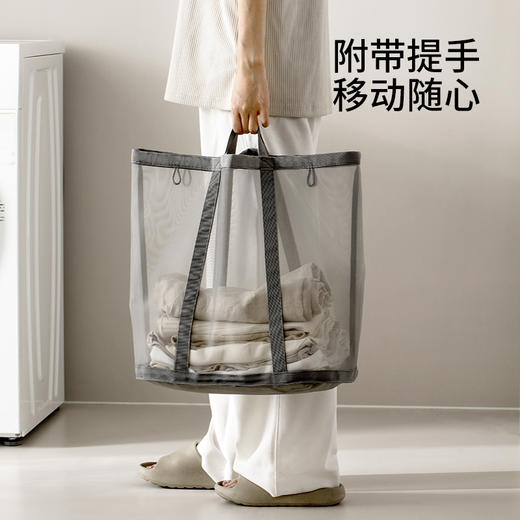 FaSoLa脏衣篓娃娃收纳脏衣篮可折叠家用卫生间浴室放脏衣服收纳筐 商品图3