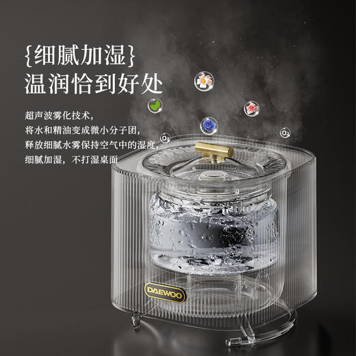 大宇新品火焰加湿香薰机J21 商品图2