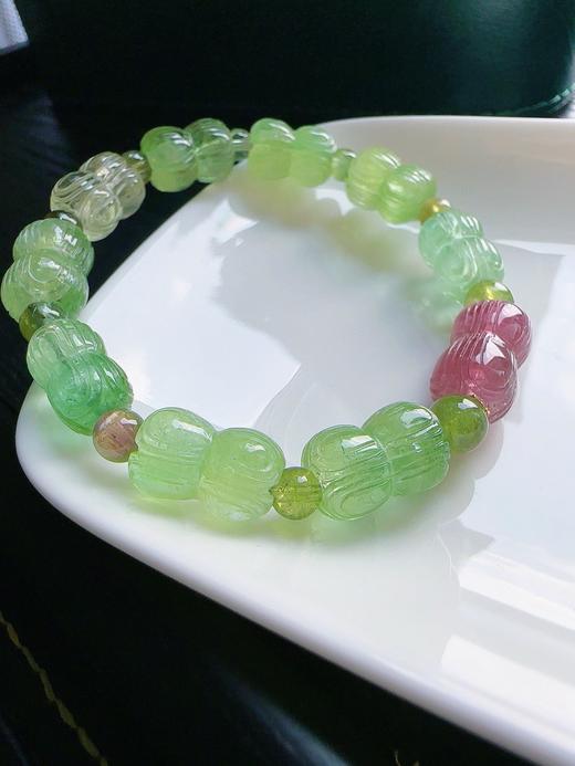 21.5g 雕刻碧玺手链 商品图4