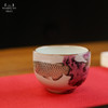 问鼎汝瓷鼎峰系列月白精工款敦善杯（绘画戏潭龙鱼） 商品缩略图2