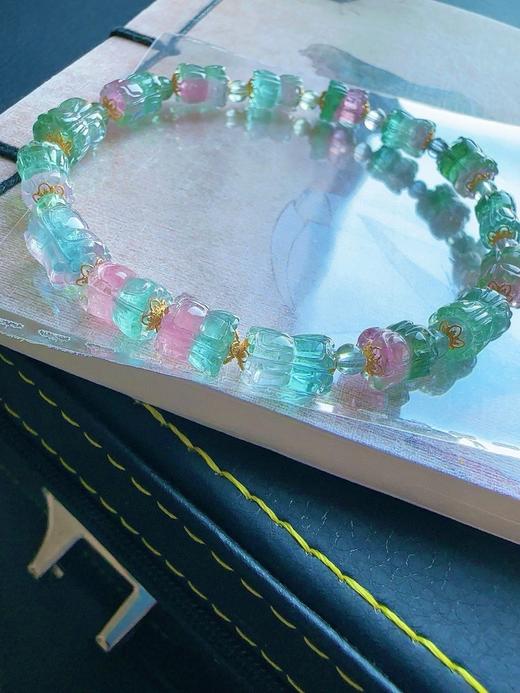 12.1g 雕刻碧玺手链 商品图4