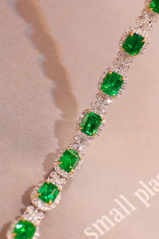 3.36ct 祖母绿手链 商品图4