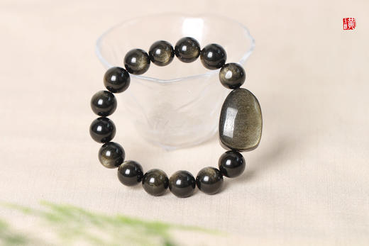 十二生肖本命佛金曜石手串 商品图3