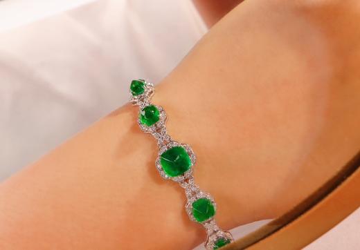 10.5ct 祖母绿手链 商品图4