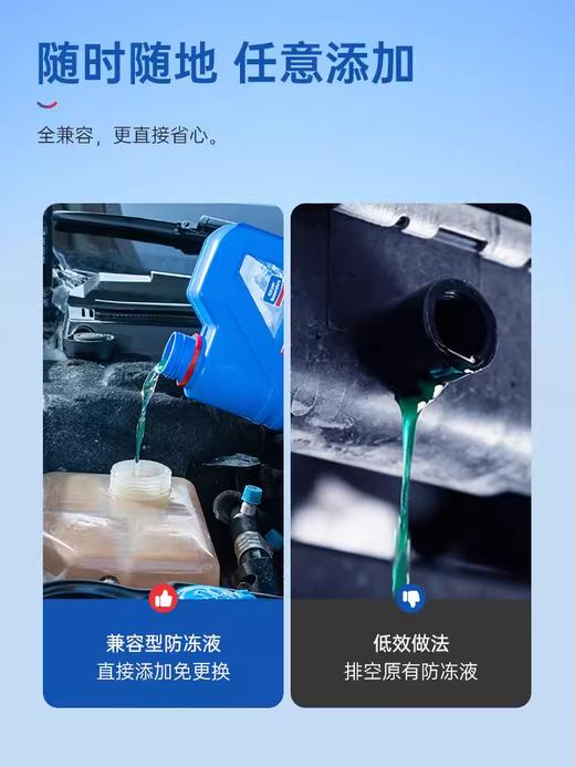 固特威汽车冷却液发动机防冻液夏季红色绿色兼容四季通用官方正品 商品图1