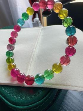 19.93g 7.8mm 碧玺手链