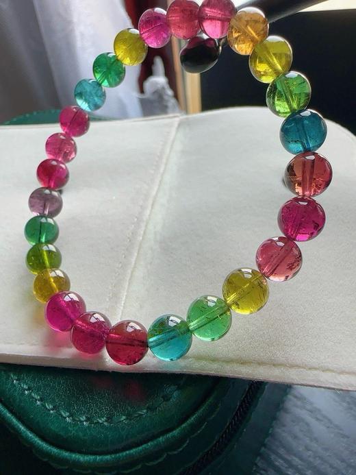 19.93g 7.8mm 碧玺手链 商品图0