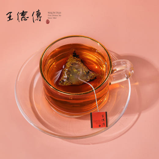 桂花普洱三角茶包-罐装（2.5g*15入） 商品图1