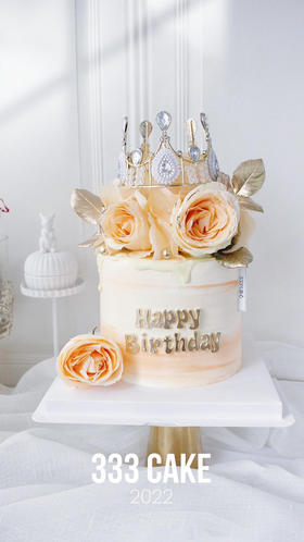 花冠·香槟玫瑰