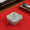 问鼎汝瓷鼎峰系列月白老款四方杯（绘画珐琅花卉） 商品缩略图1