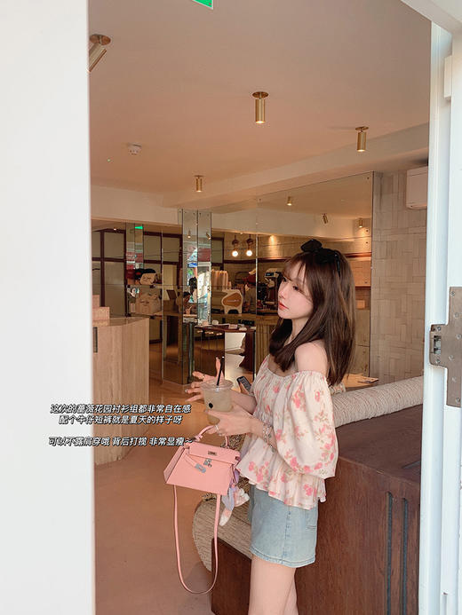 金蘑菇菇  enchante玫瑰花园 / 夏末实穿派 短袖衬衫+短裤 商品图5