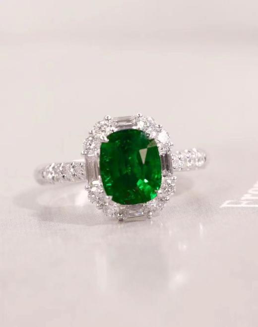 1.7ct 祖母绿戒指 商品图2