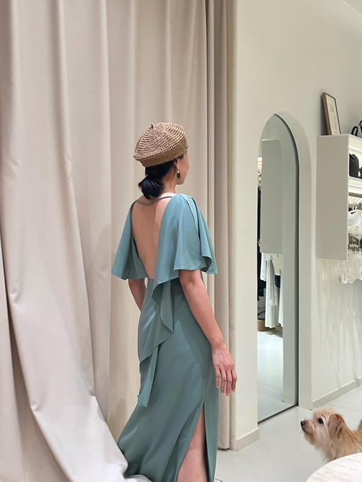 Stolen｜RITA dress [ 连衣裙 黑 / 绿  ] 商品图0