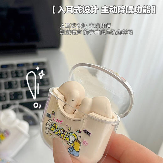 「高颜值！抖音同款」奥飞无线蓝牙耳机 卡通手机双耳入耳式运动连蓝牙耳机迷你新款耳机数码配件 商品图3