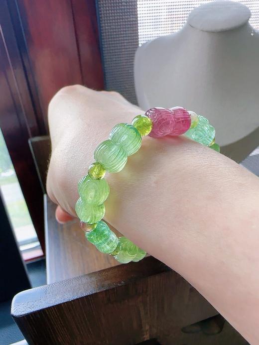 21.5g 雕刻碧玺手链 商品图7