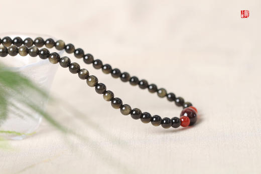 [ 琼华 ] 金曜石多圈手串 商品图4