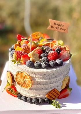 奥利奥水果奶油蛋糕