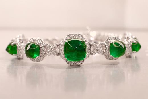 10.5ct 祖母绿手链 商品图2