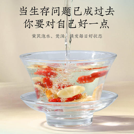 【正宗同仁堂品牌】北京同仁堂 青源堂 黄芪500克 严选甘肃黄芪 精切工艺 大小均匀 多层锁鲜SY 商品图2