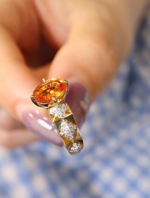 1.84ct 芬达石戒指 商品图3