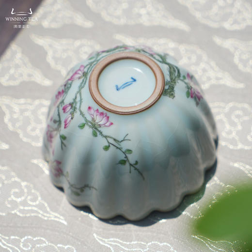 问鼎汝瓷天青老款蕊香杯（玉兰双雀）（缺货） 商品图3