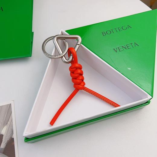 中性款羊皮编织钥匙扣005 商品图0