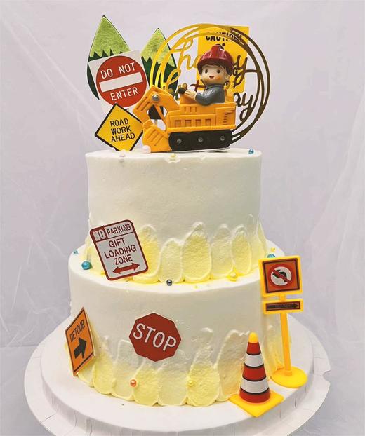 【甜久荟 小工程师二款】心中的蓝图 我来实现 纯动物鲜奶蛋糕 无化学添加低糖 好吃又健康 商品图2