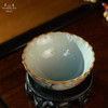 问鼎汝瓷鼎峰系列天青菊瓣杯（莺语花浓） 商品缩略图1