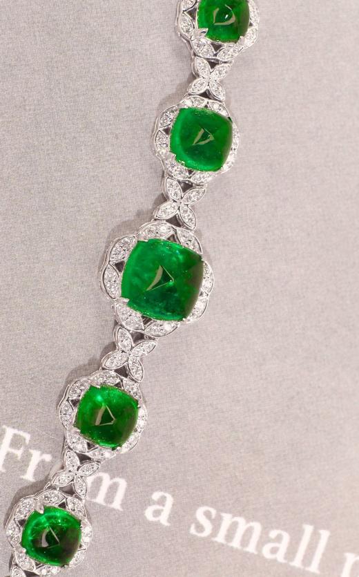 10.5ct 祖母绿手链 商品图0