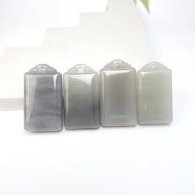 玉美人菲菲/40590和田玉无事牌49*27mm吊坠~多样性发一