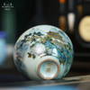问鼎汝瓷鼎峰系列天青精工款大鸿声杯（独坐山亭） 商品缩略图4